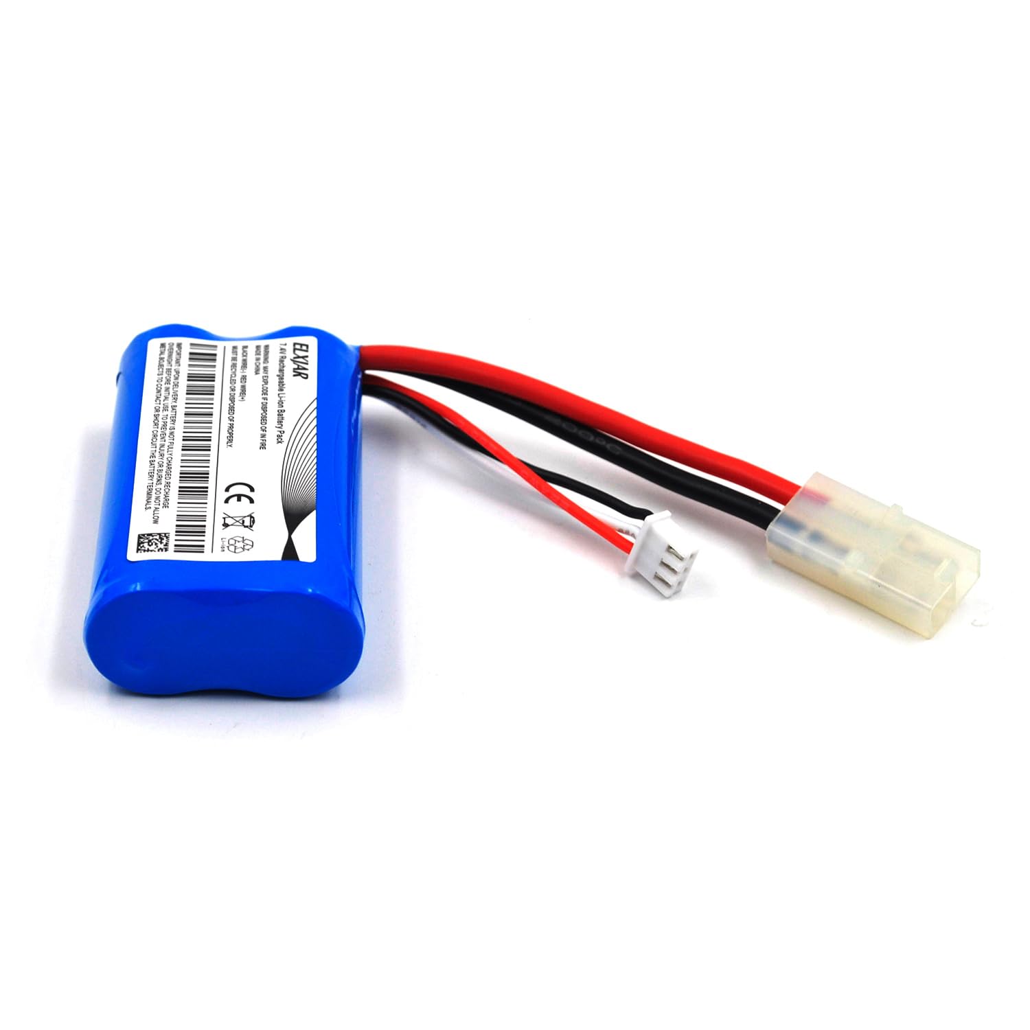 (Paquete de 4) Batería de 7.4V 1500mAh de Iones de Litio - Imagen 4