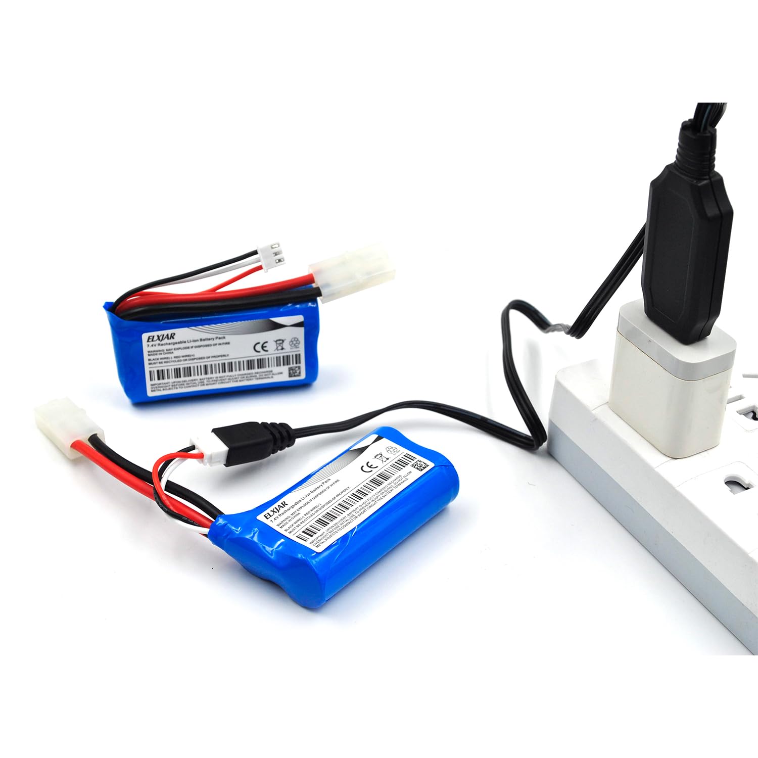 (Paquete de 4) Batería de 7.4V 1500mAh de Iones de Litio - Imagen 7