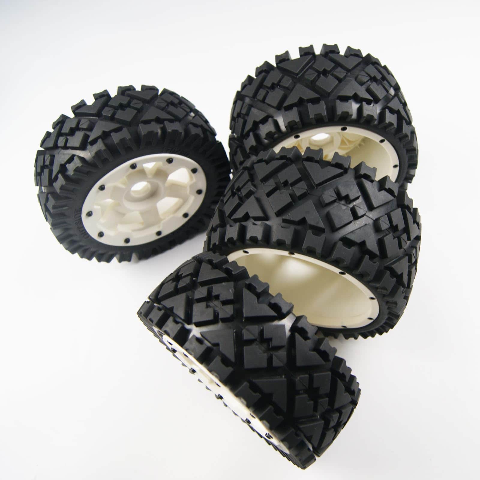 Llantas Todo Terreno Blancas para Ruedas Delanteras y - Imagen 3