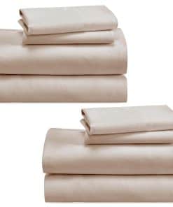 Juego de sábanas de algodón 100% California Design Den de 2