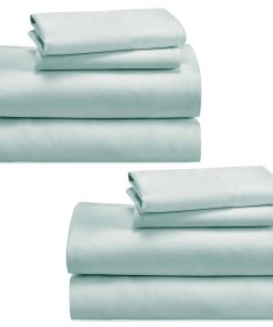 Juego de sábanas de 100% algodón de California Design Den,