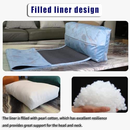 Almohada de Cabeza Antideslizante AmazeCov para -Azul - Imagen 6