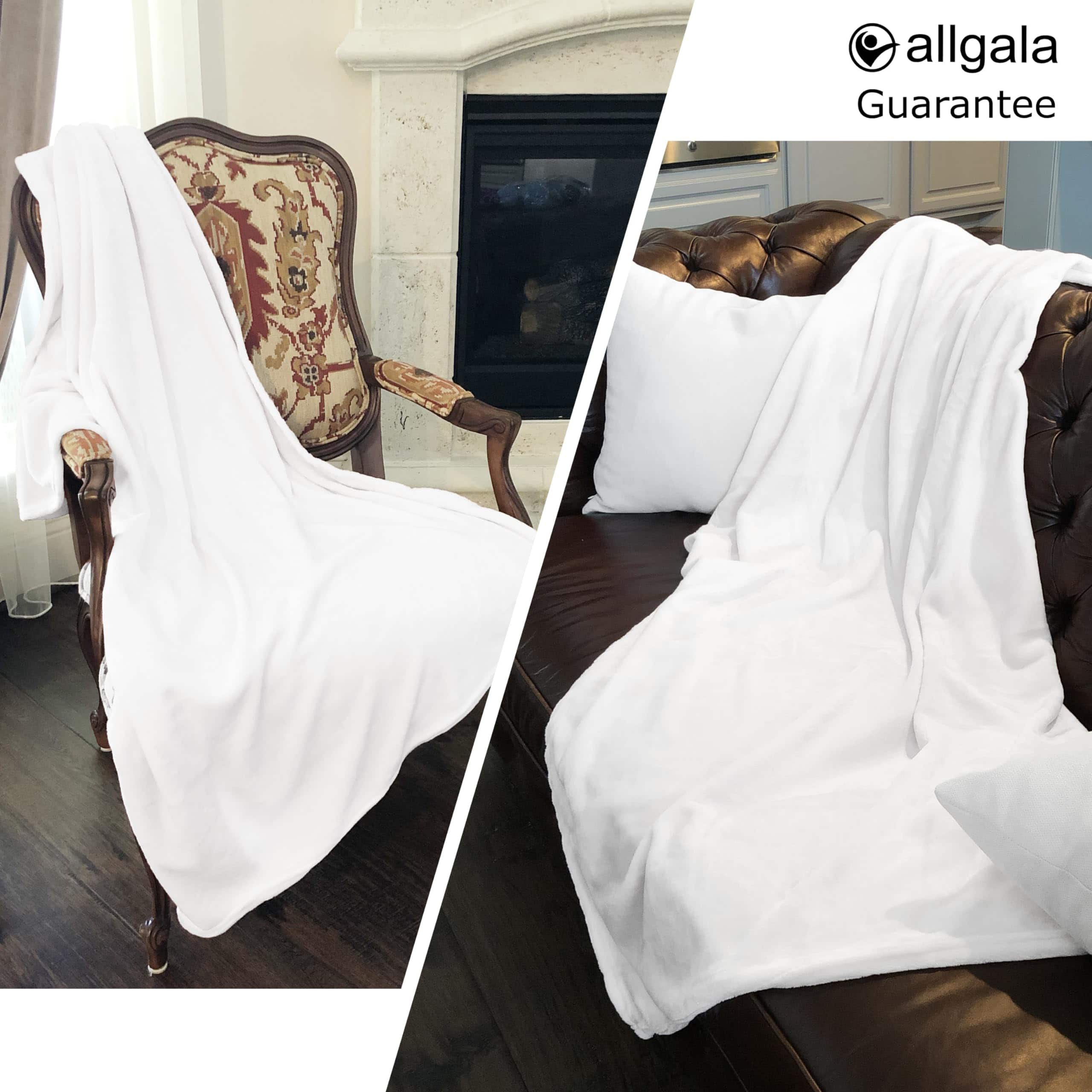 Manta de Lana de Felpa Extra Suave de 60x90 pulgadas - - Imagen 3