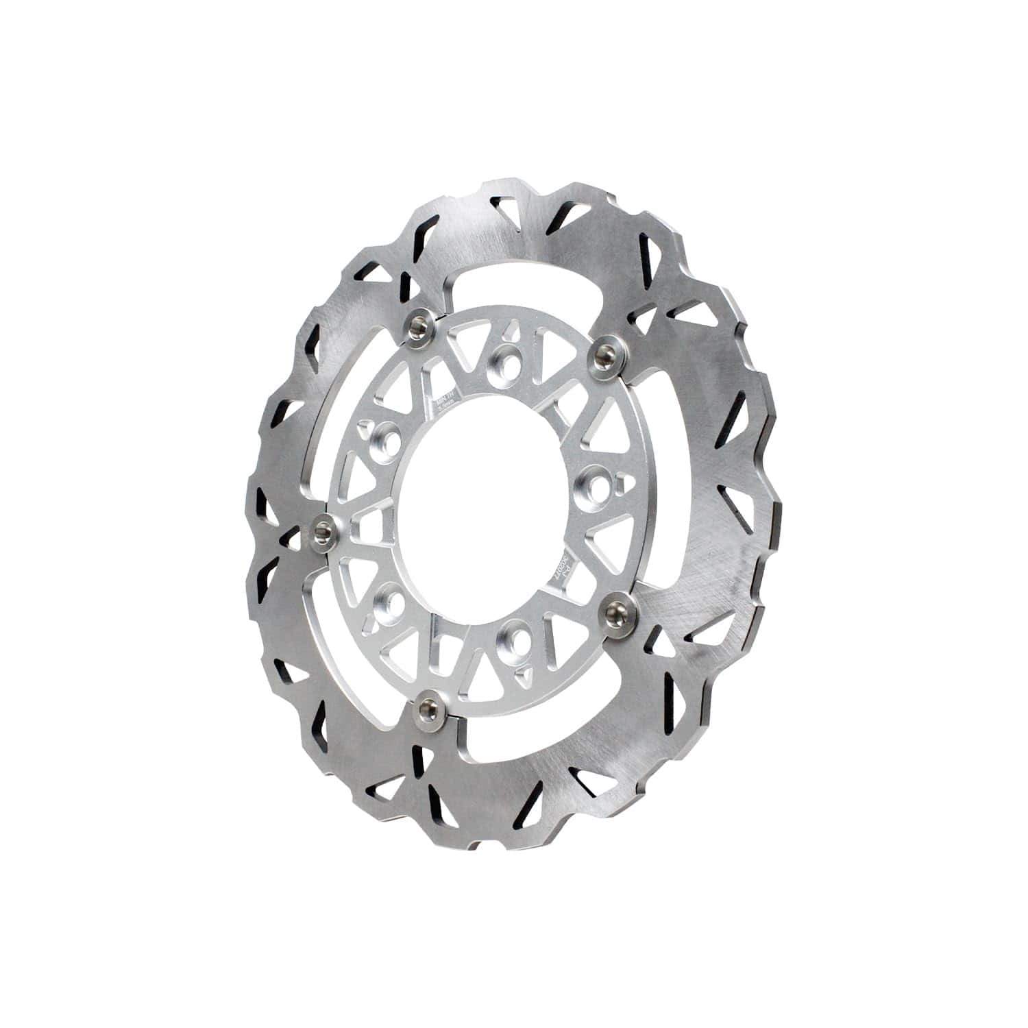 POWERJAMES Disco de Freno Trasero Flotante Negro Plata de - Imagen 6