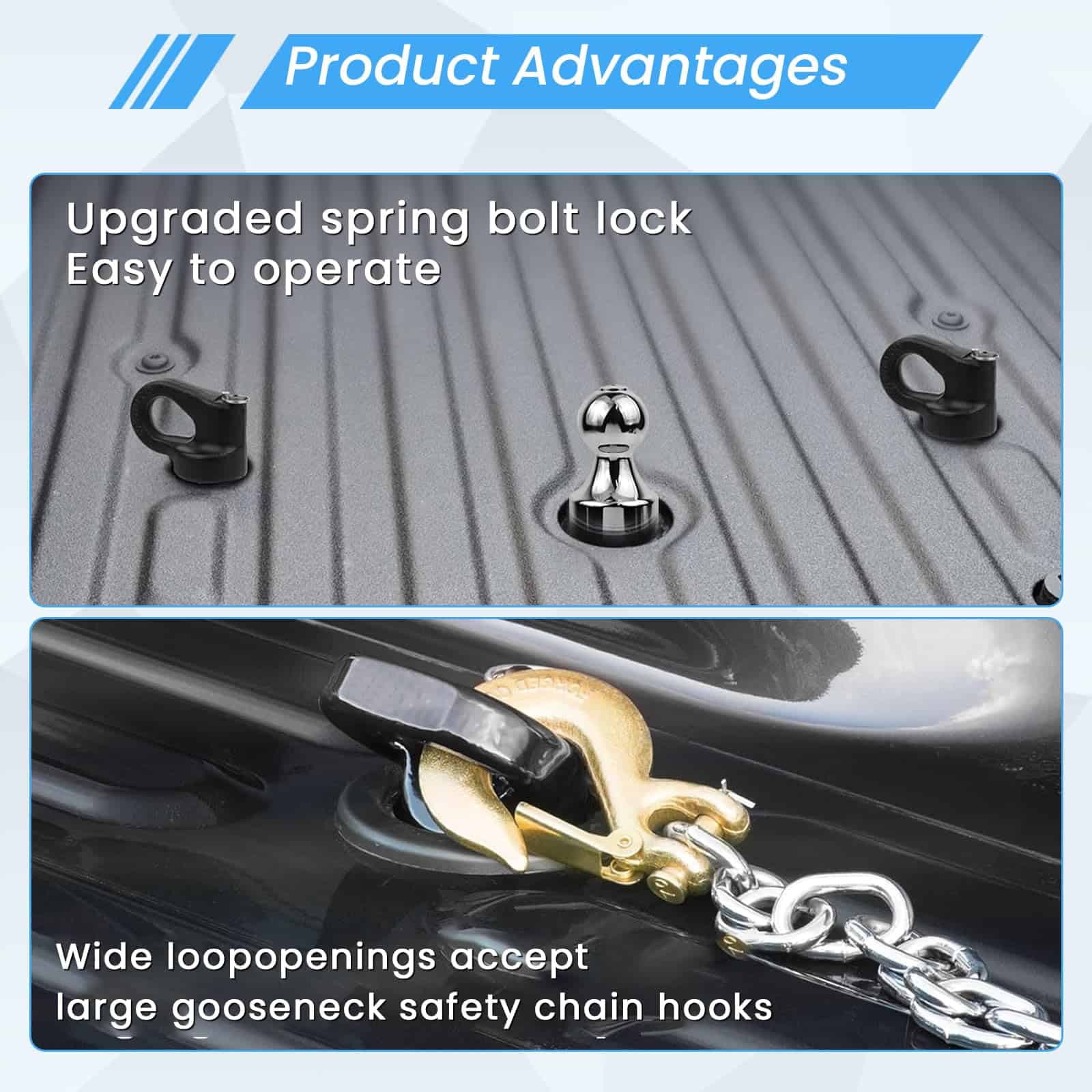 Kit de Enganche de Cuello de Ganso Sistema Puck 60692, Bola - Imagen 8