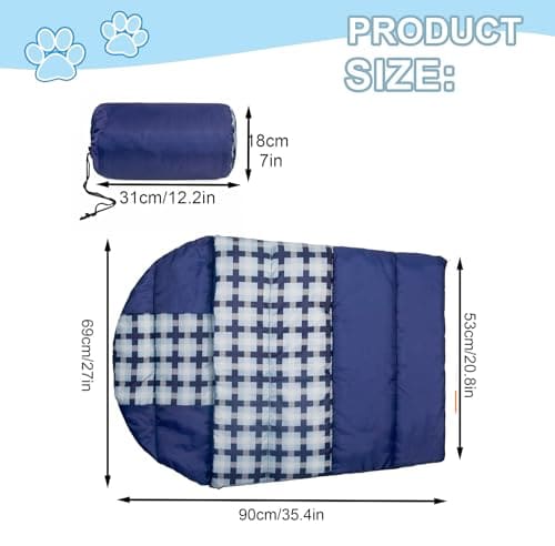 Saco de Dormir para Perros GeerDuo, Bolsa de Dormir - Imagen 3