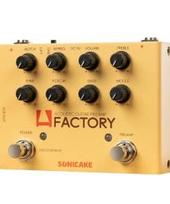 Pedal de Efectos para Guitarra Acústica SONICAKE con Preamp