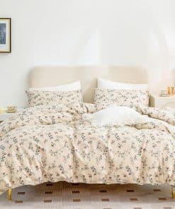 Set de Funda nórdica de Reina Floral, Juego de Ropa de Cama
