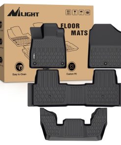 Tapetes de piso Nilight para Honda Pilot 2023 2024, Ajuste