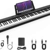 Piano Digital de 88 Teclas Tamaño Completo con Teclado