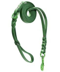 Correa de cuero para perros de 6 pies Super Ligera de Grado