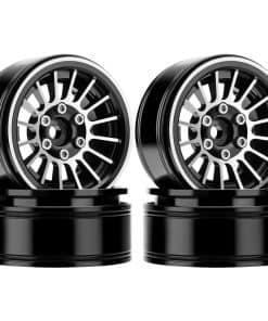 Ruedas Beadlock GLOBACT 1.9 Metal 16-Spoke para Eje de 1:10