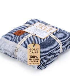 Cobertor de Sofá con Estuche de Oro - Mantas y Cobertores