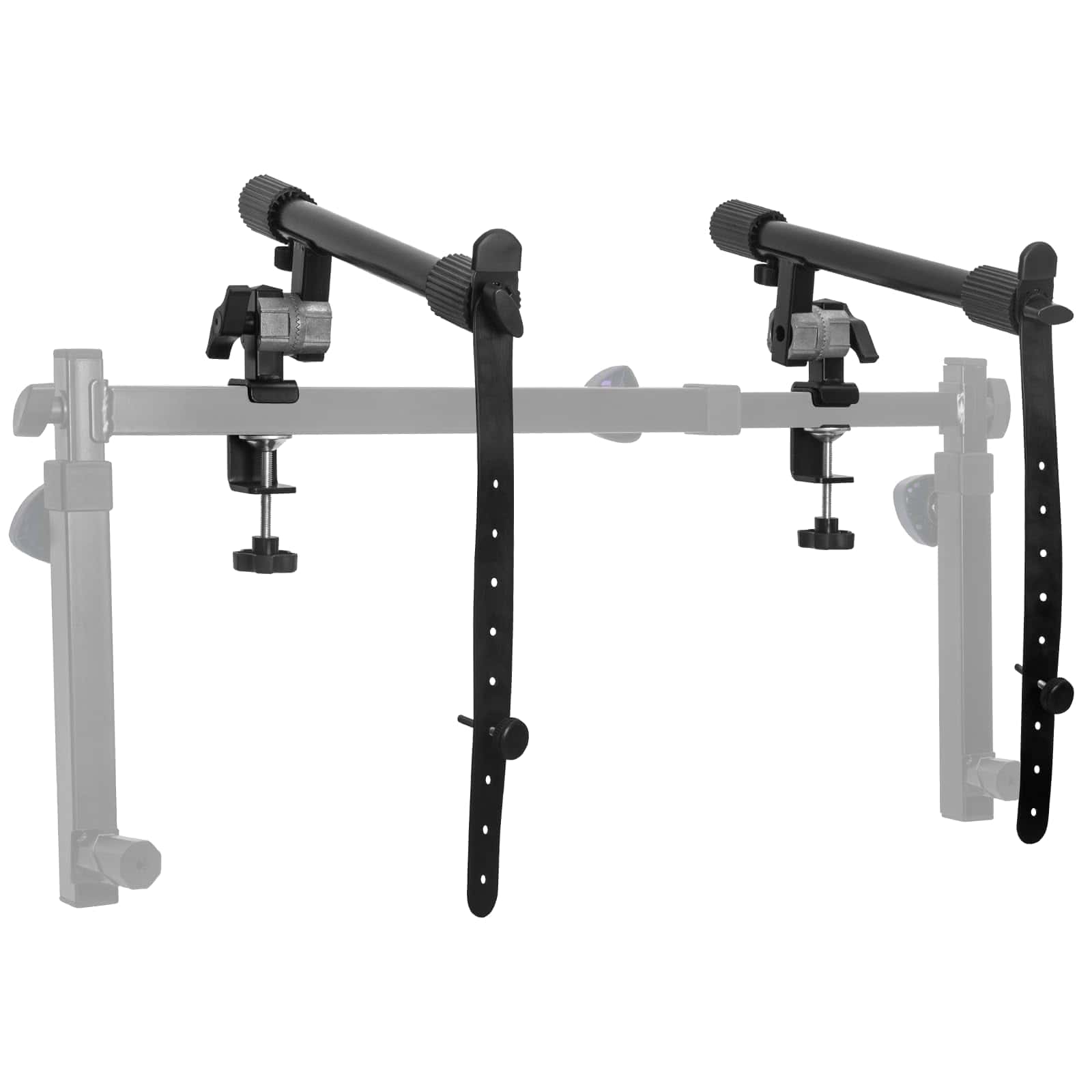 Liquid Stands 2 Tier Keyboard Stand Attachment with Straps