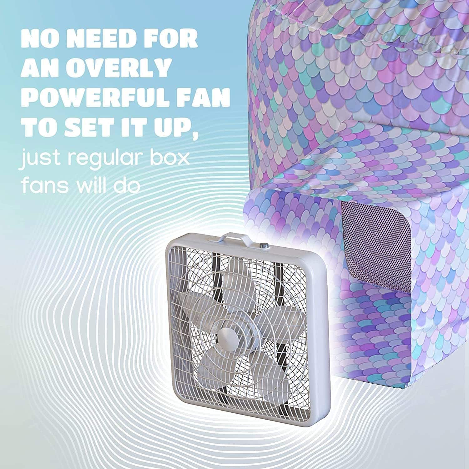 Tienda de Aire Skywin para Niños (Sirena) - 3 Paquetes de - Imagen 8