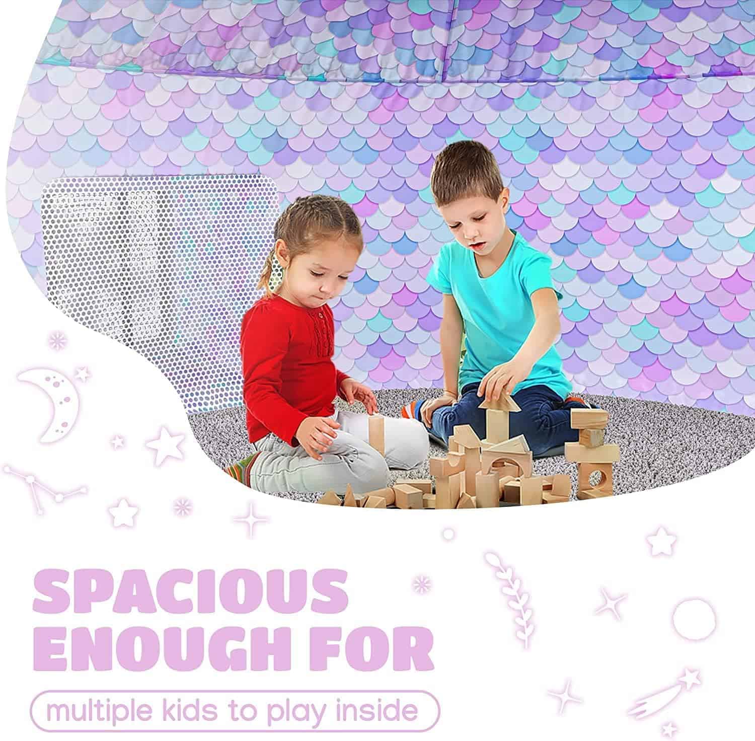 Tienda de Aire Skywin para Niños (Sirena) - 3 Paquetes de - Imagen 5