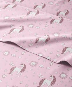Juego de sábanas completo de 4 piezas para niños Unicornio