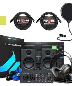 Bundle de Grabación de Estudio PreSonus AudioBox 96 25