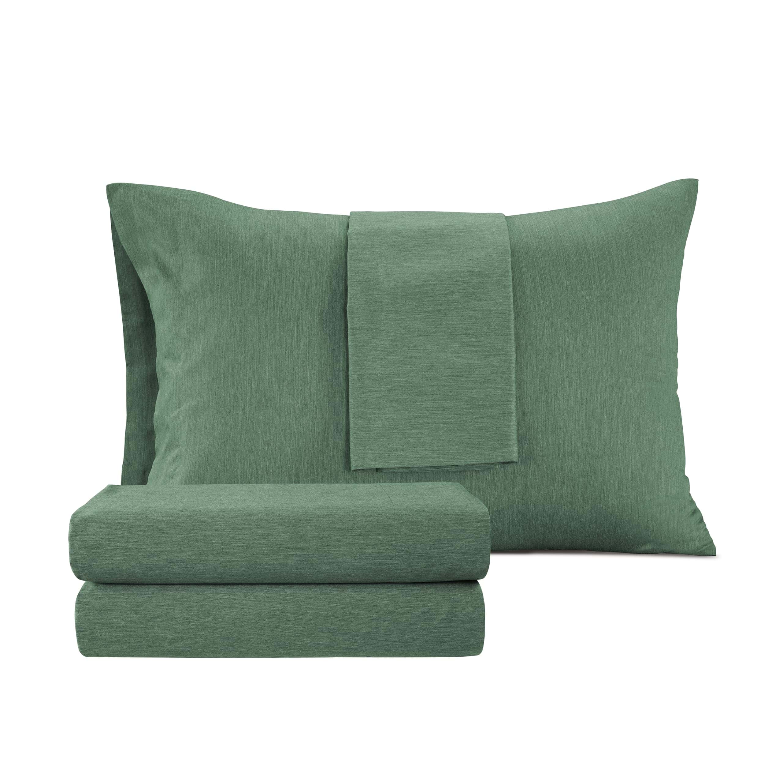 Juego de Sábanas de Algodón Melange IZOD de 4 Piezas para - Imagen 3