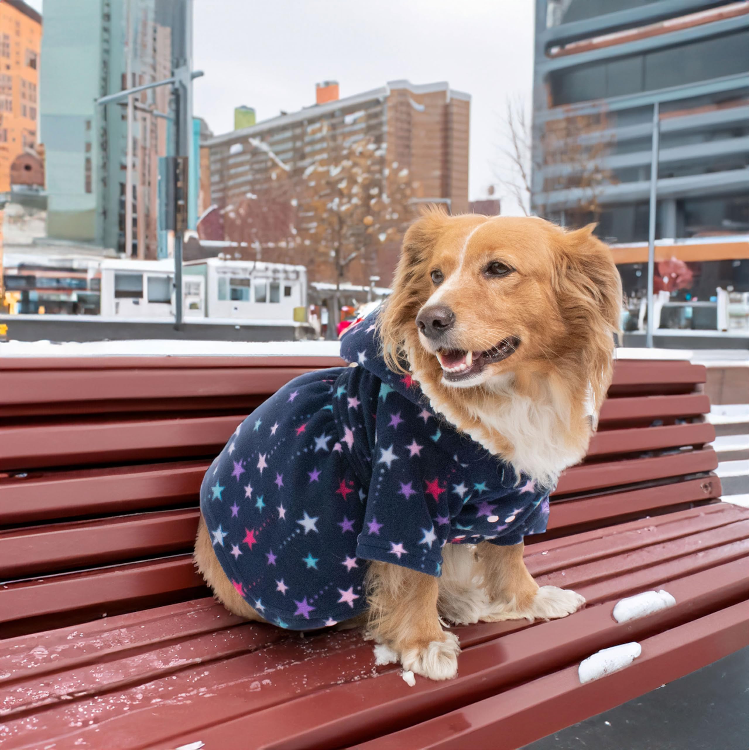 Suéter para Perros JoinPet con Forro Polar Extra Cálido en - Imagen 5