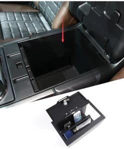Caja de seguridad para consola de coche compatible con
