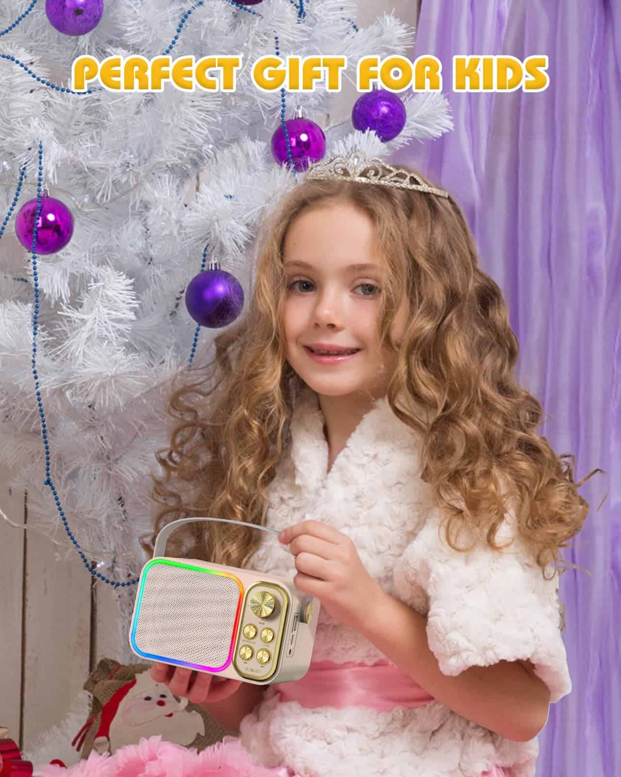 Máquina de Karaoke BESCOST Mini para Niños y Adultos, - Imagen 7