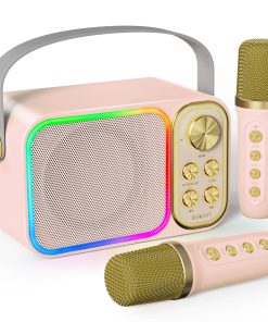 Máquina de Karaoke BESCOST Mini para Niños y Adultos,