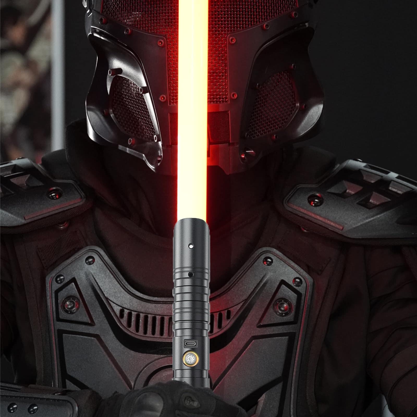 CHINEYDY Sable de Luz Suave con Mango de Metal FX Duelo con - Imagen 6