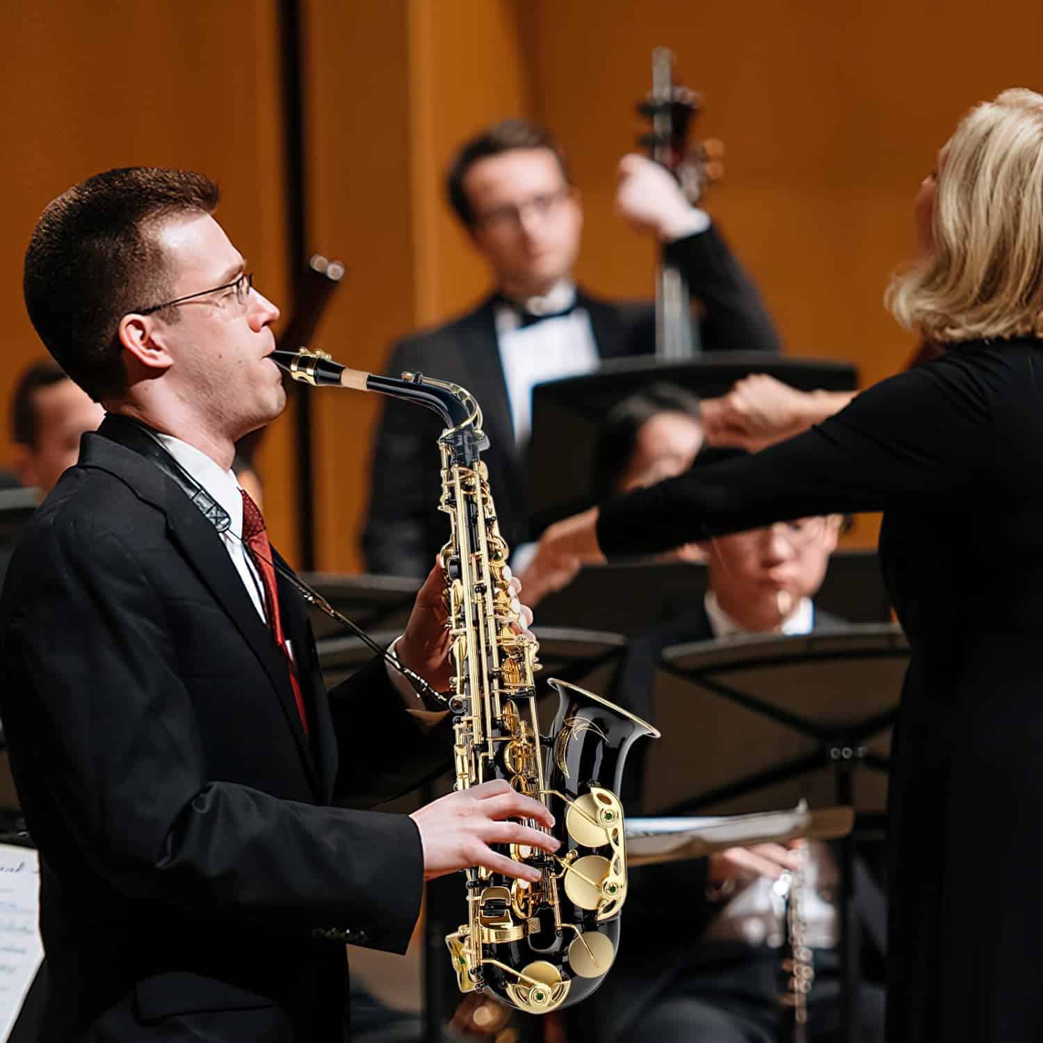 Saxofón Alto Eb, Saxofón para Principiantes, Saxofón Alto - Imagen 7