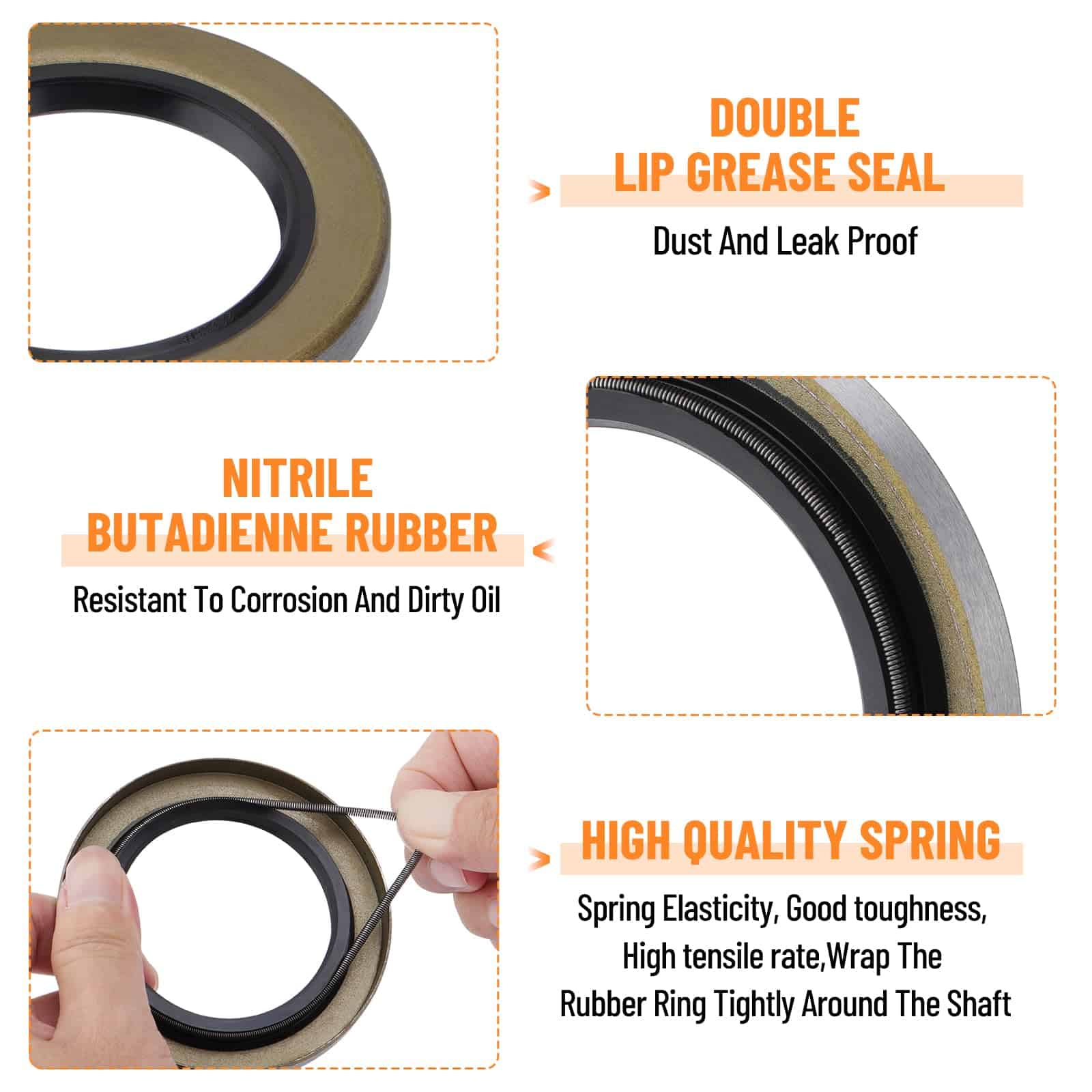 Racewill 4 Sets 25580 15123 Kits de Rodamientos para Ejes - Imagen 5