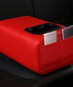 Caja de consola de reposabrazos para asiento trasero de