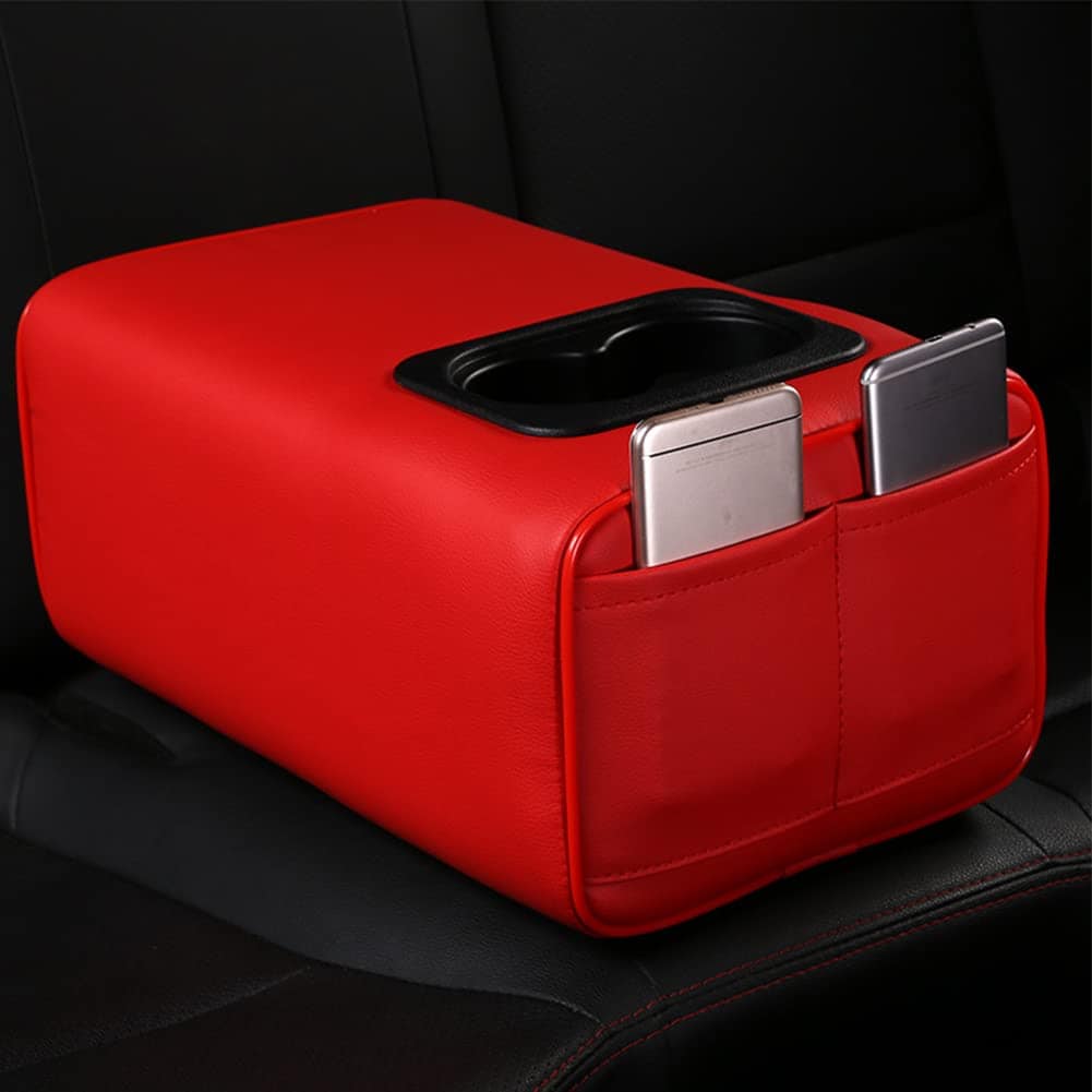 Caja de consola de reposabrazos para asiento trasero de