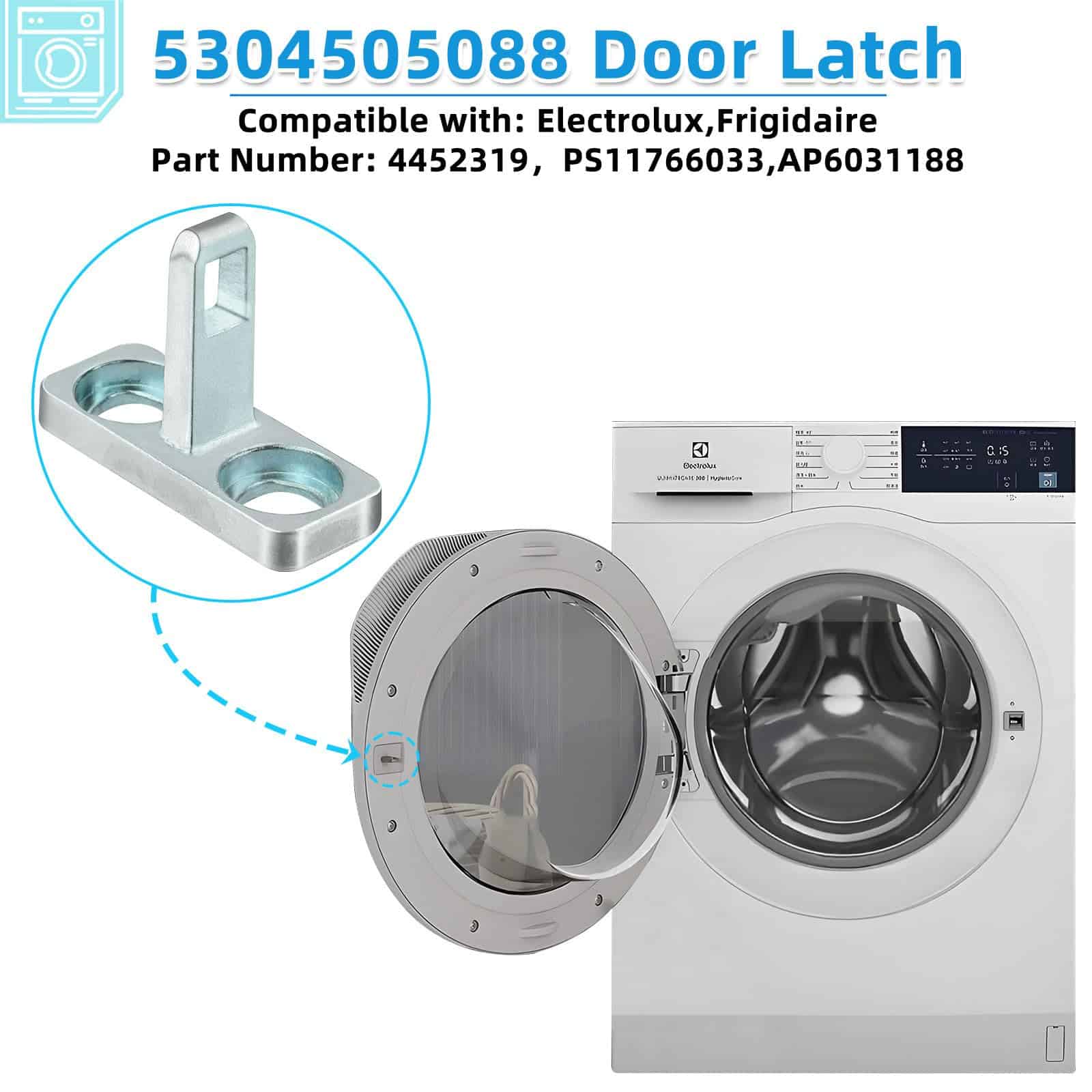 Cerradura de puerta compatible con lavadora Electrolux - Imagen 6