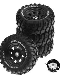 Llantas 1.9 Crawler y Rines Metálicos OD 110mm 1/10 RC