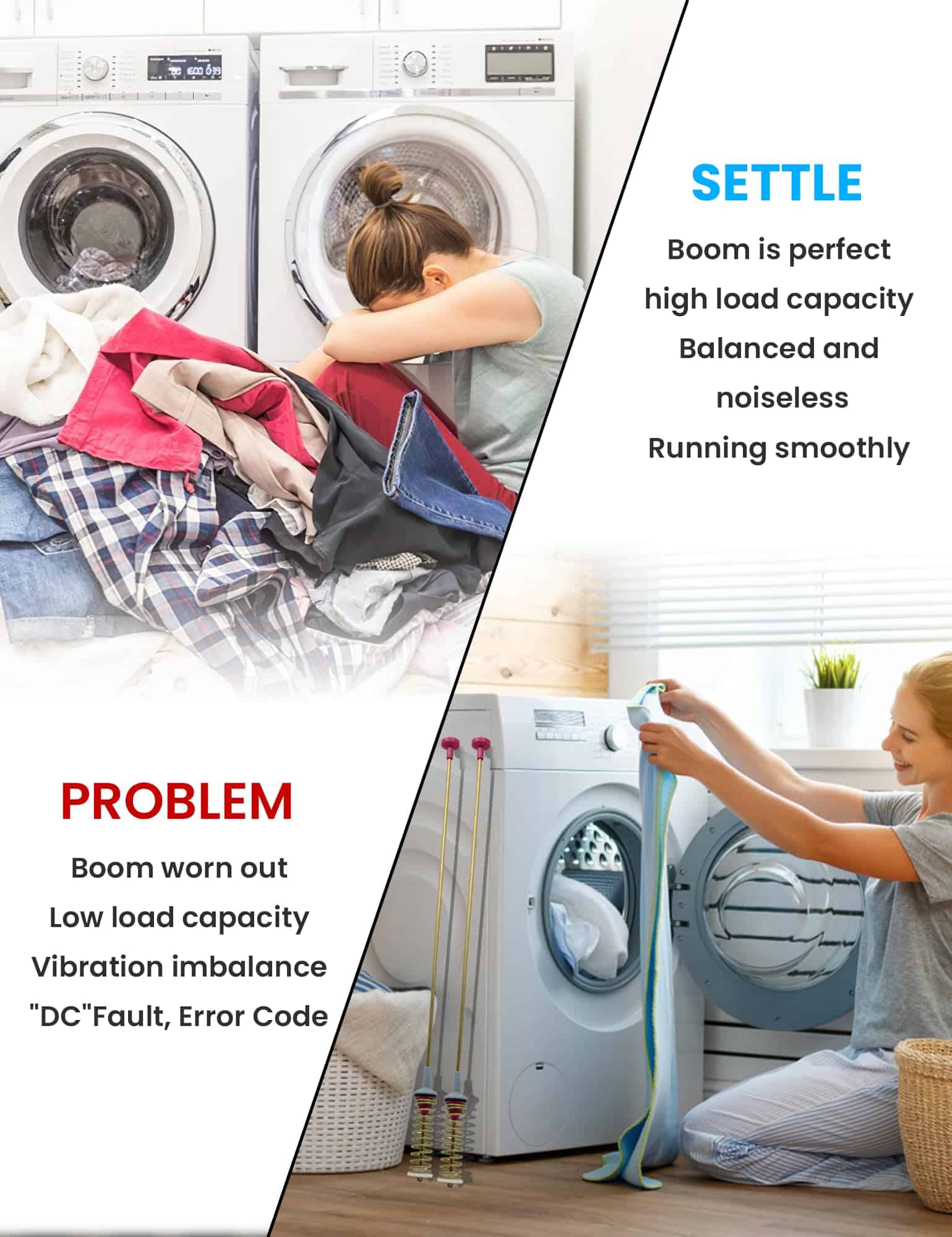 Varilla de Suspensión para Lavadora DC97-16350V 2024 - Imagen 3