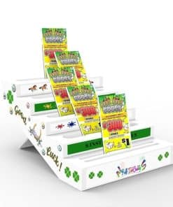 Caddy de 3 18 33 48 63 tiras deslizantes 13 28 43 58 73 |