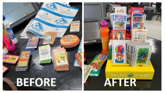 Organizador de 3 18 33 48 63 Tarjetas de Juego | Soporte de - Imagen 7