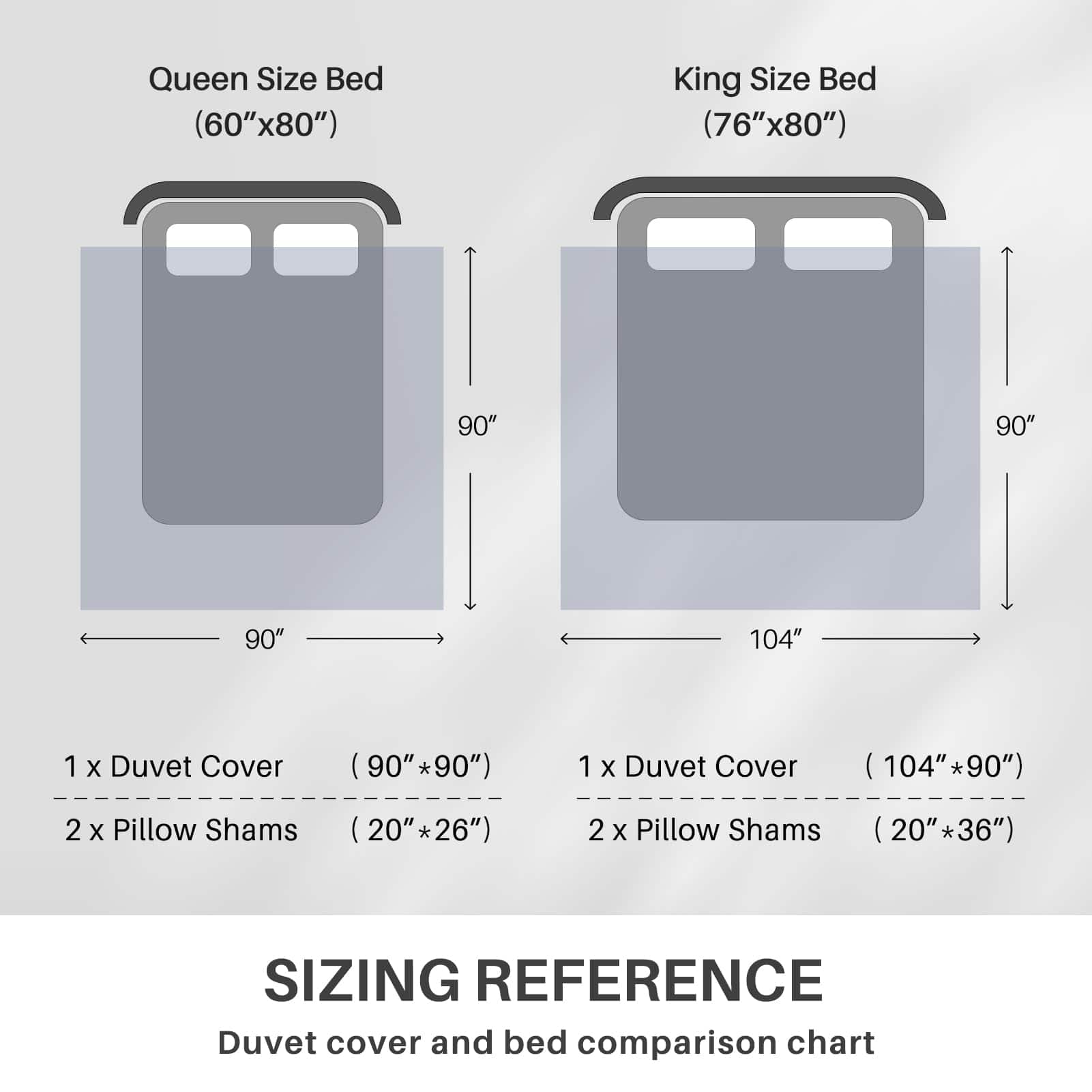 CozyQQ Juego de Funda Nórdica a Rayas para Cama Queen - - Imagen 7