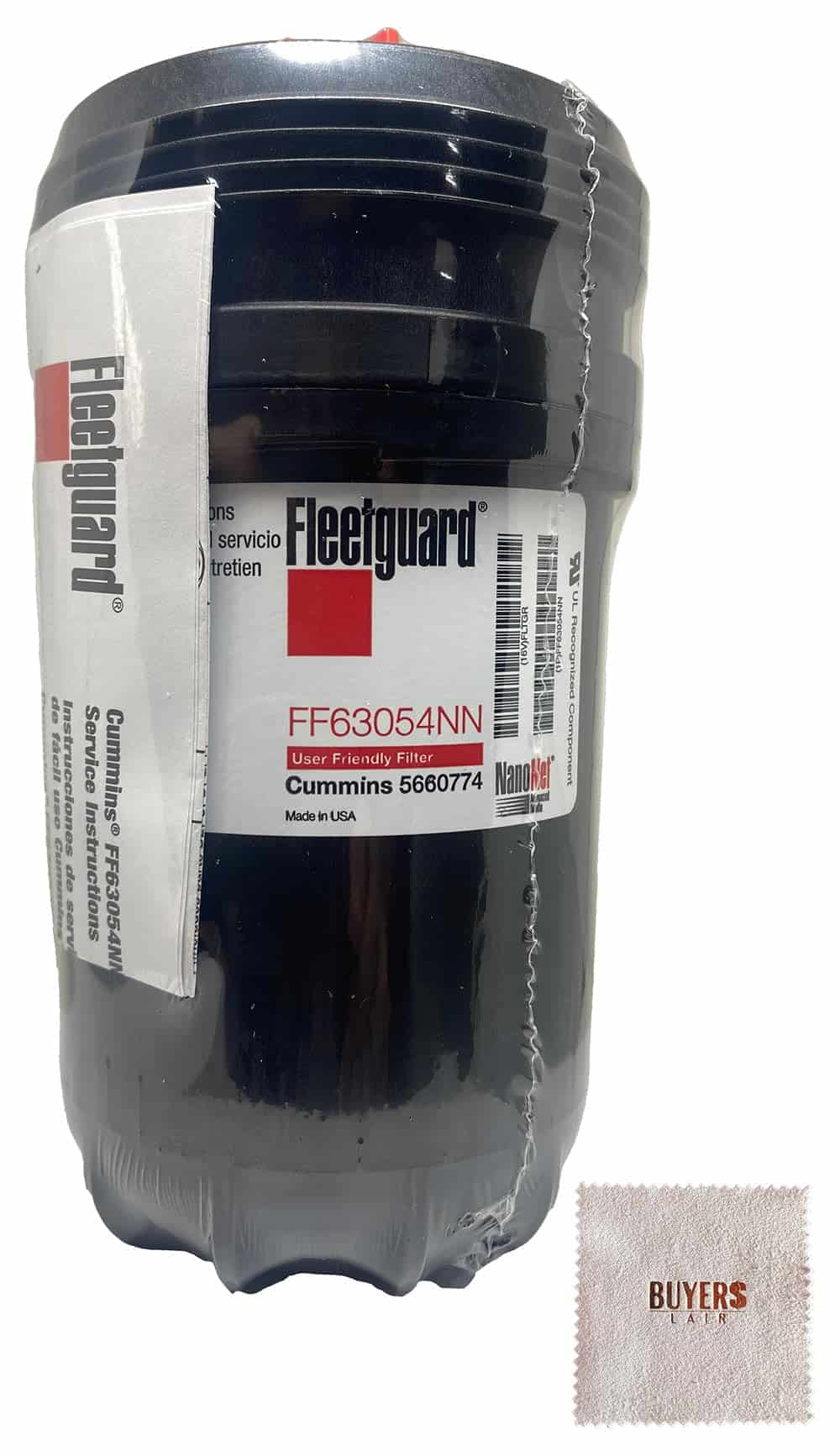 Kit de filtro de combustible original Fleetguard FF63054NN