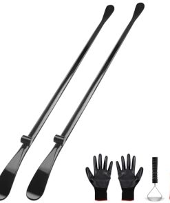 YZHUPTE 2PCS Tire Mount and Demount Iron, 38 in x 4/5 in
