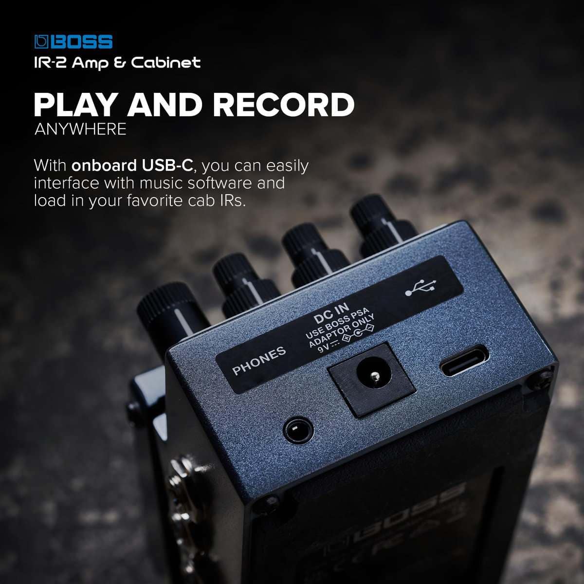 Pedal de Amplificador Boss IR-2 y Gabinete IR - Imagen 7