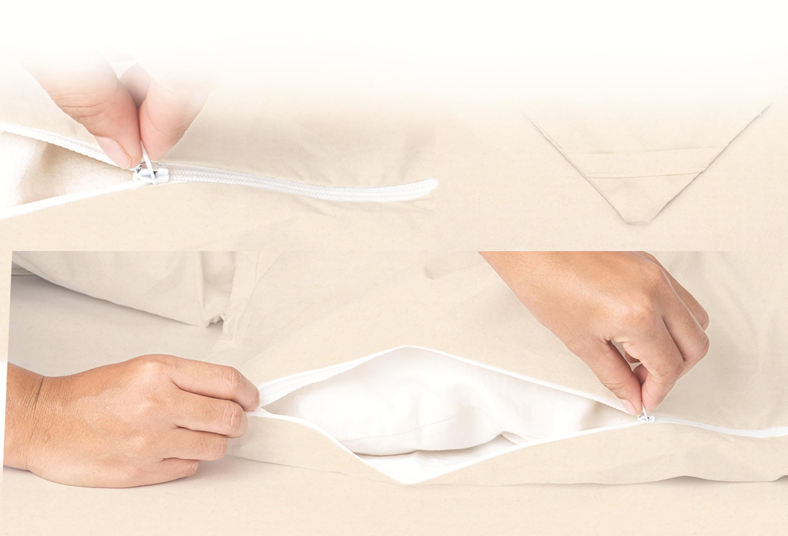 Allersoft|Protector de edredón y funda de algodón orgánico - Imagen 3