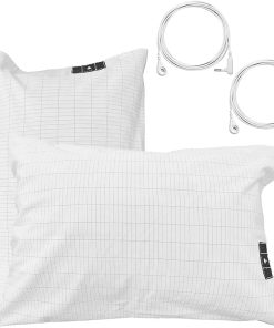 Funda de Almohada de Puesta a Tierra con 5% de Fibra de