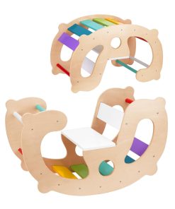 OOOK 2 en 1 Juguetes de Escalada Arcoíris - Set de Escalada