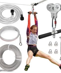 Fologtoo Cables Zip para Niños y Adultos al Aire Libre