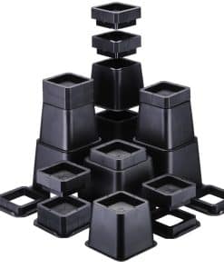 Tocawe 20 PCS Elevadores de Cama 10, 8, 5, 3 o 1 Pulgadas