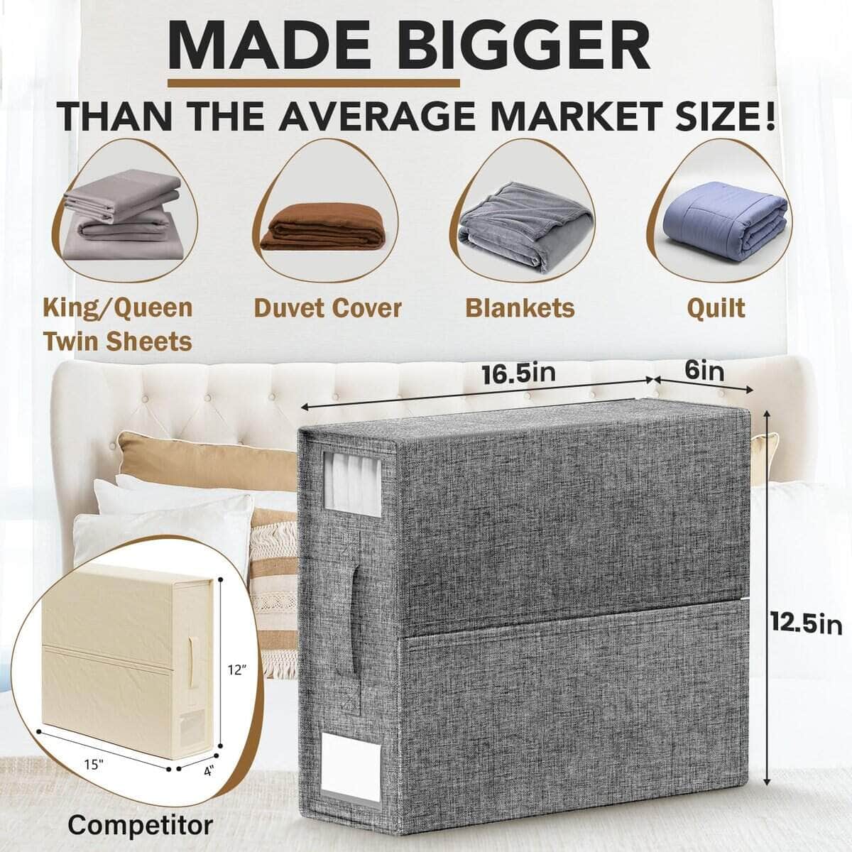 Organizadores de Sábanas Slumber Sort - Organizador y - Imagen 3