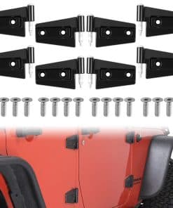 Set de Bisagras de Puerta Compatible con Jeep Wrangler JK