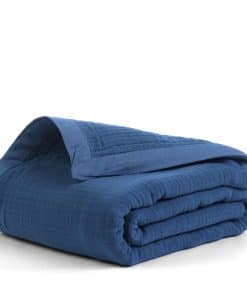 Manta de muselina de algodón 100% Salt Earth, tamaño