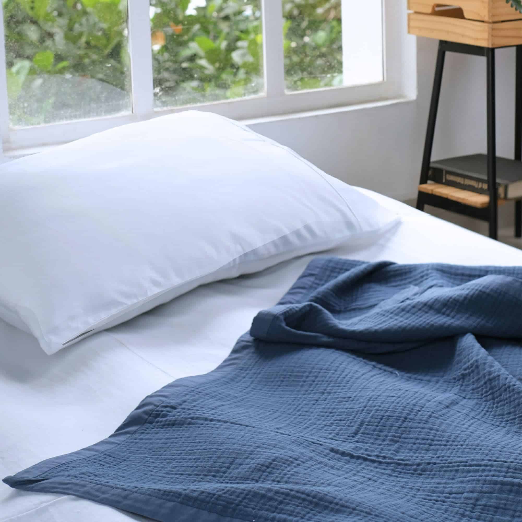 Manta de muselina de algodón 100% Salt Earth, tamaño - Imagen 6